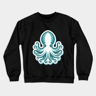 Squid Art Crewneck Sweatshirt